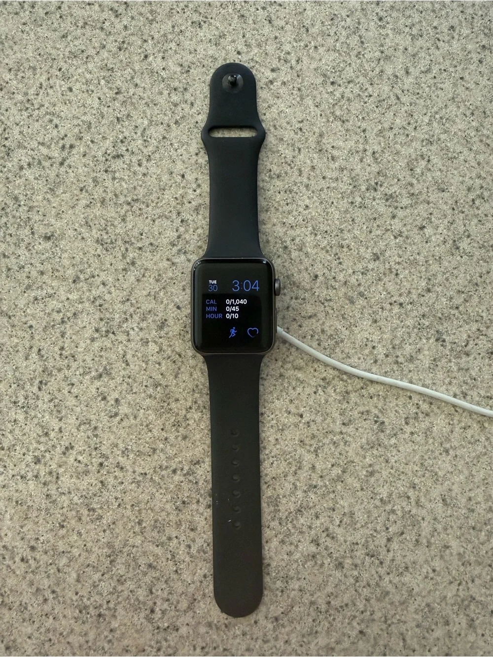 Apple Smart Watch - Black Sport Band